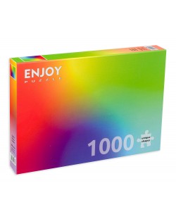Puzzle Enjoy de 1000 piese - Colorful Rainbow Gradient